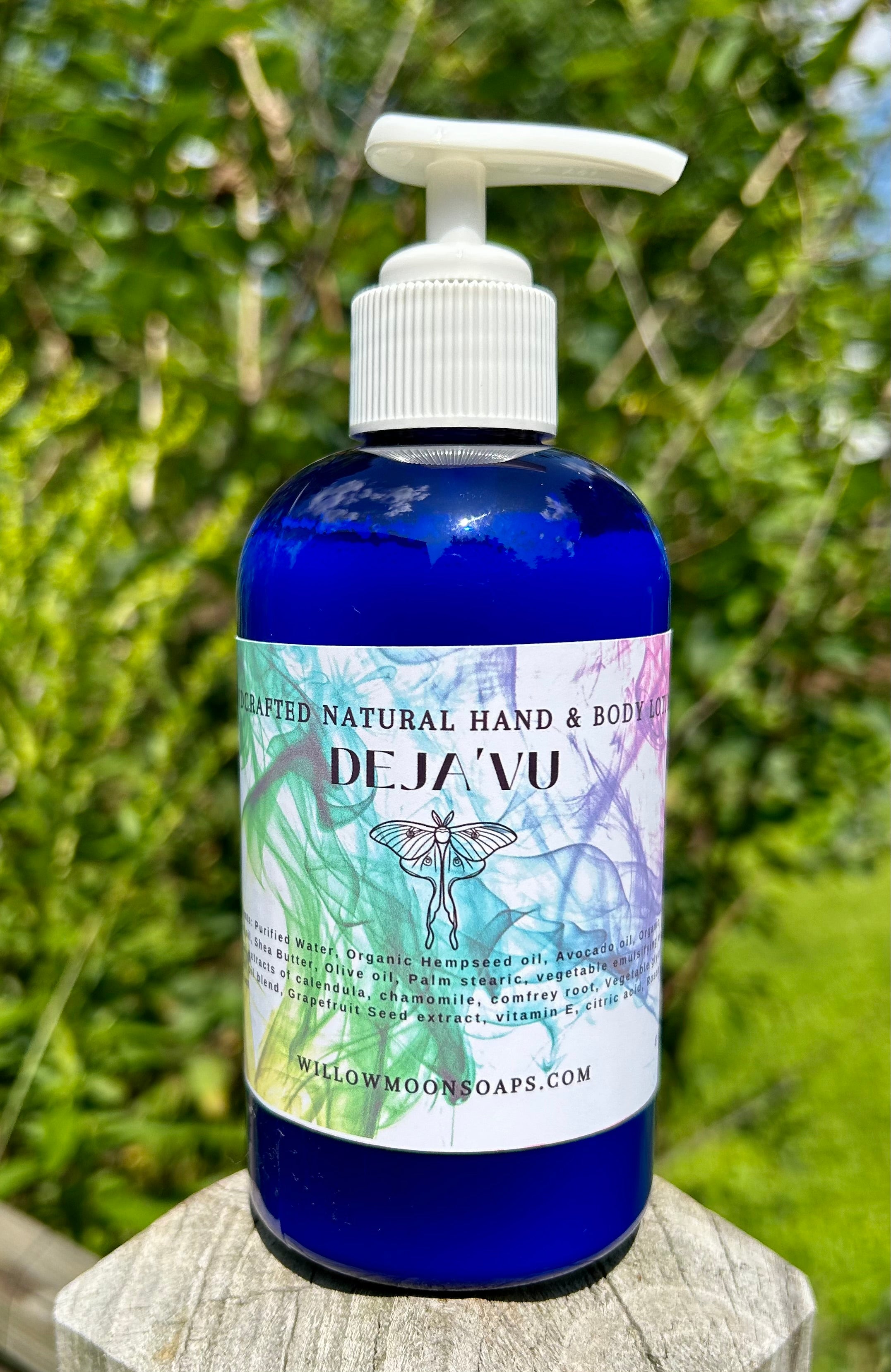 Hand & Body Lotion Deja'Vu, Patchouli lotion, moisturizing dry skin ca   willowmoonsoaps.com