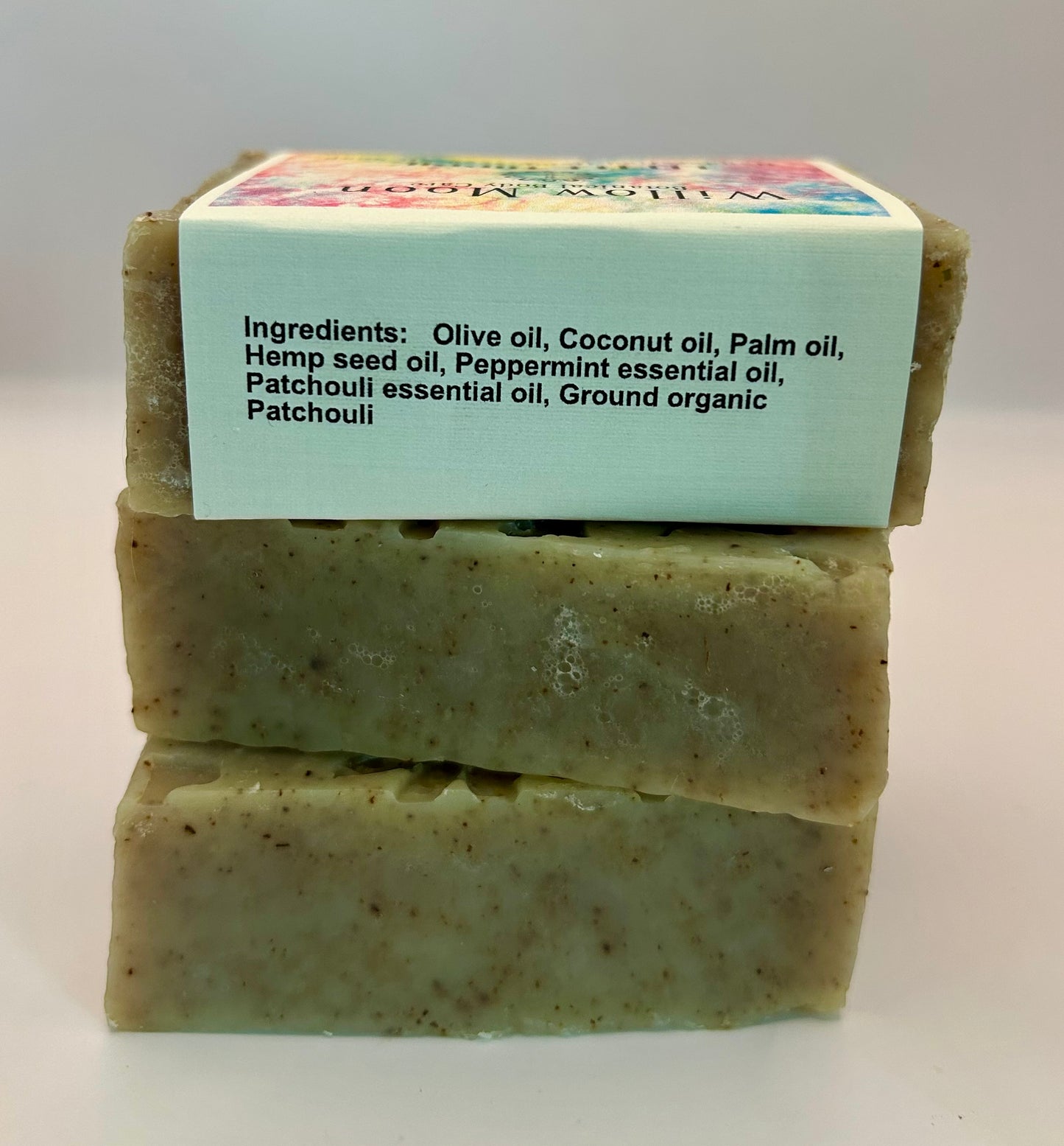 Little Hippie Handcrafted Soap – Patchouli Dreams & Peppermint Breezes – Natural, Essential Oil Scented, Skin-Loving Ba