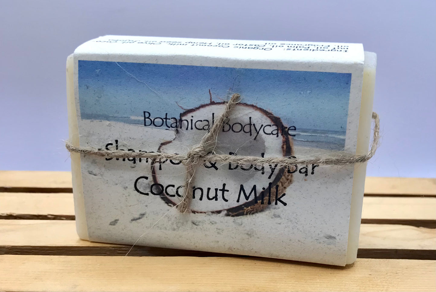 Coconut Milk Shampoo & Body Bar, moisturizing, conditioning shampoo bar