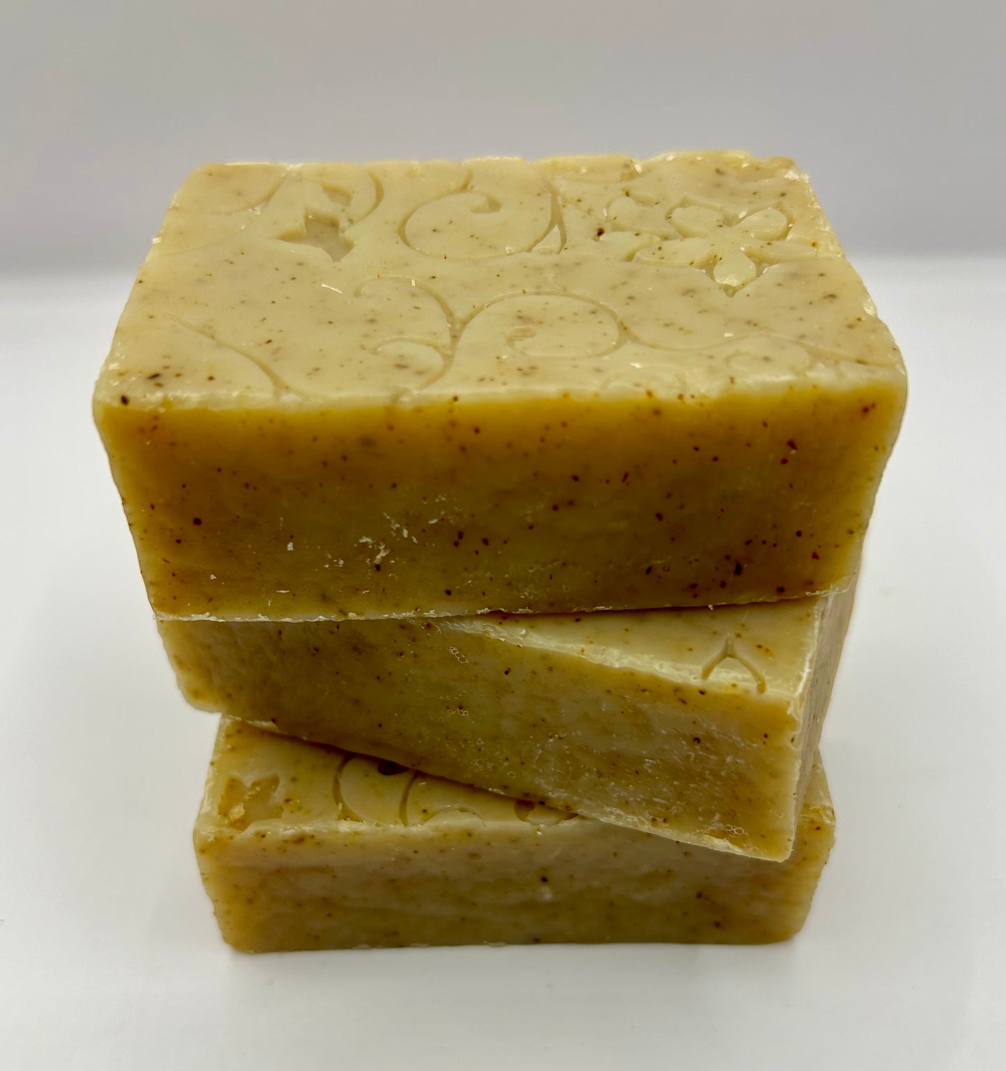 Handcrafted Olive Oil bar soap Rosemary and Peppermint