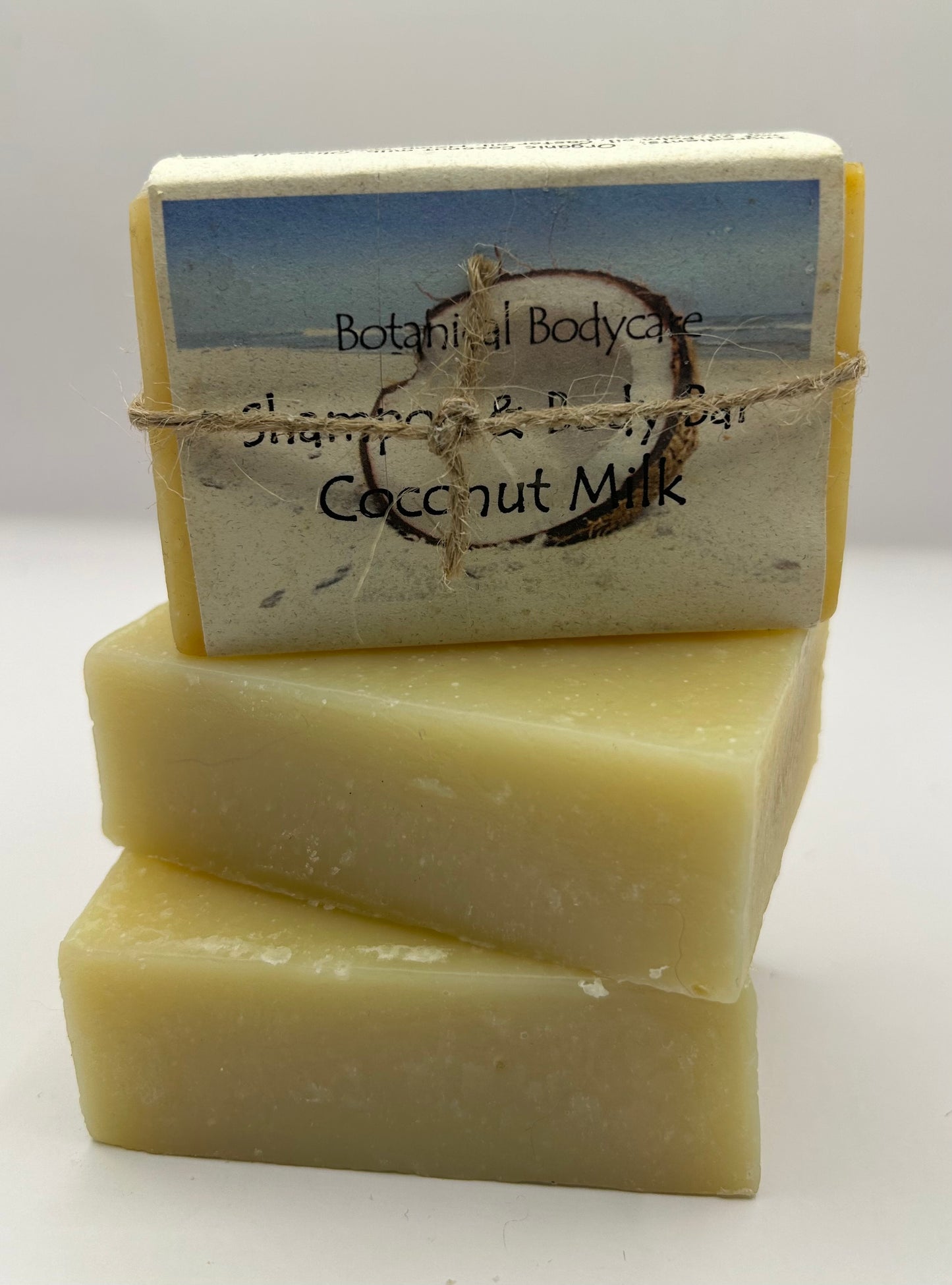 Coconut Milk Shampoo & Body Bar, moisturizing, conditioning shampoo bar