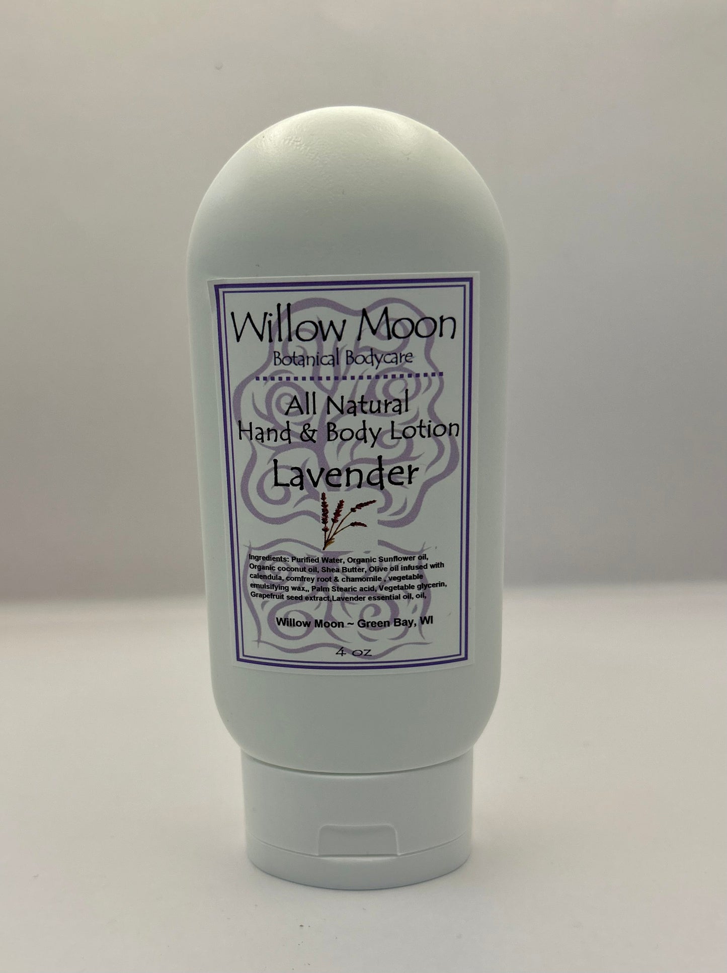 All Natural Lavender Hand and Body Lotion, soothing, relaxing, moisturizing lotion