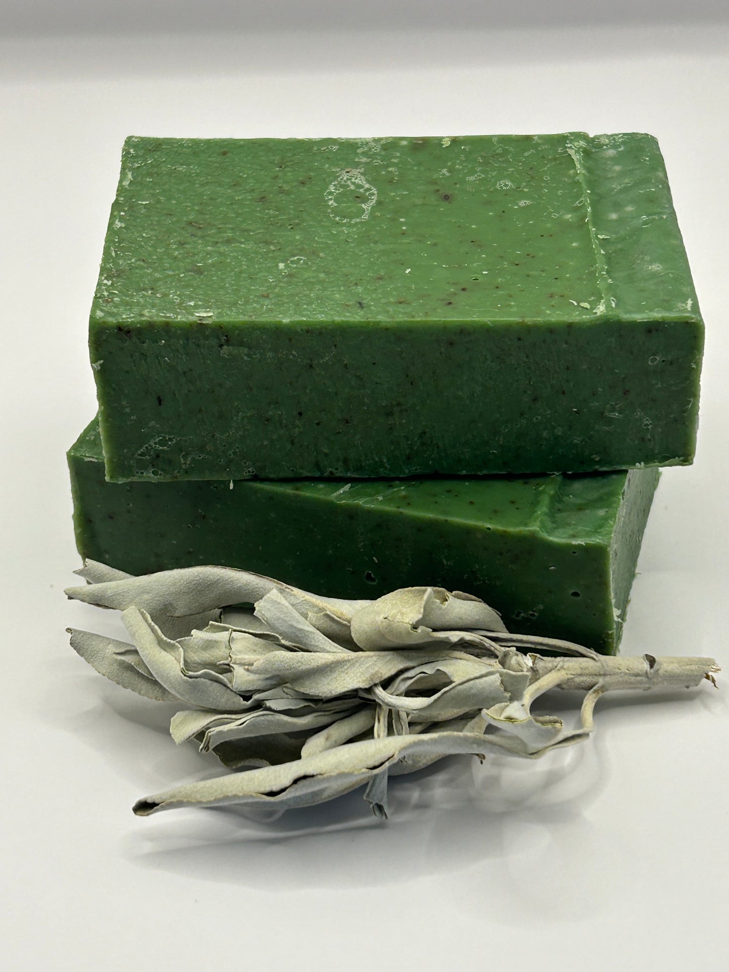 Handcrafted Olive oil soap Earth Dance (Sage and Sweetgrass)