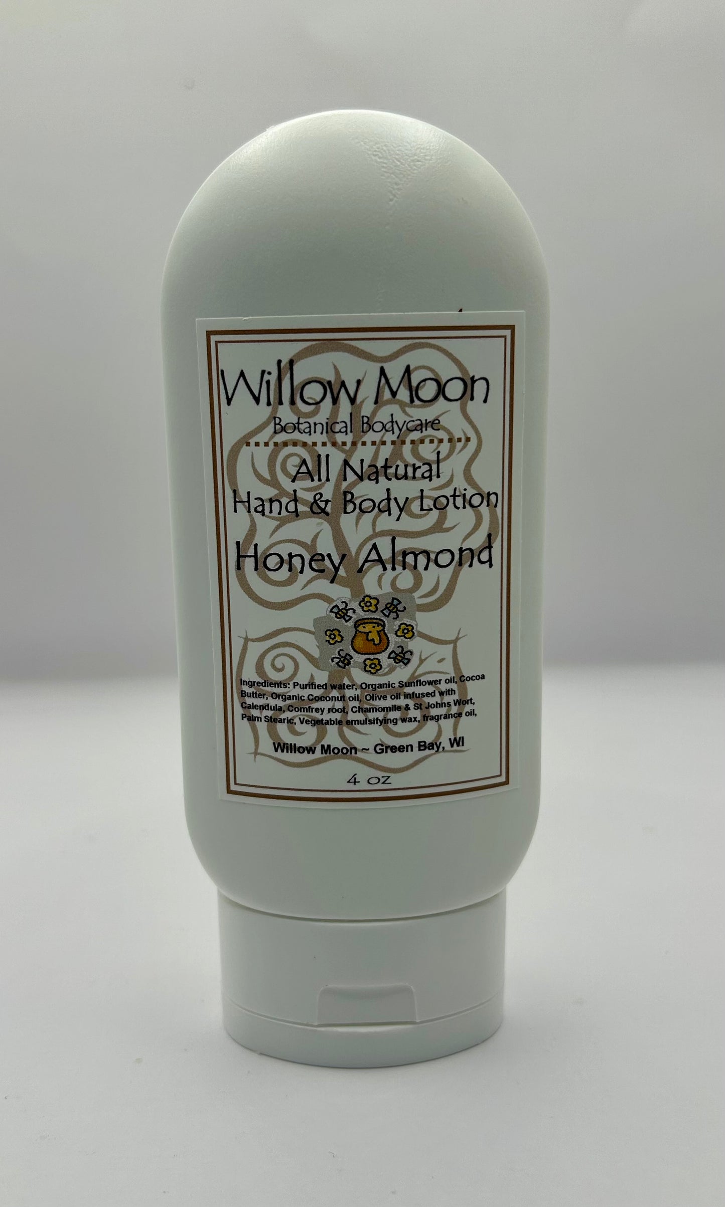 Natural Hand and Body Lotion Honey Almond