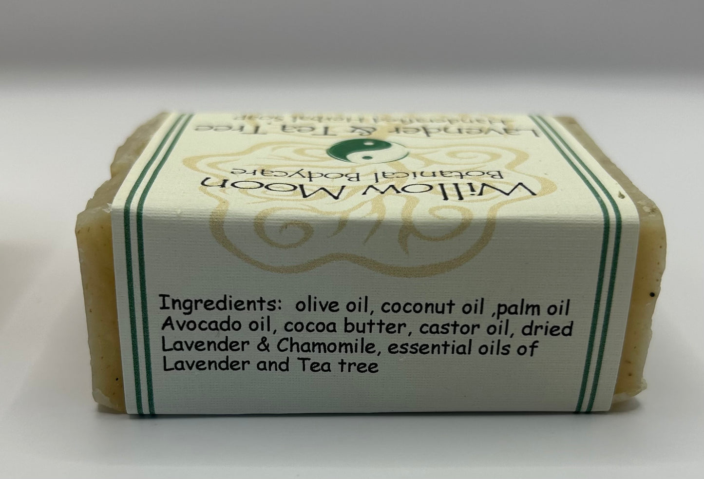 Handcrafted Olive Oil bar soap Lavender and Tea Tree, natural, soothing, moisturizing