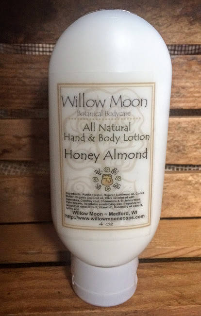 Natural Hand and Body Lotion Honey Almond