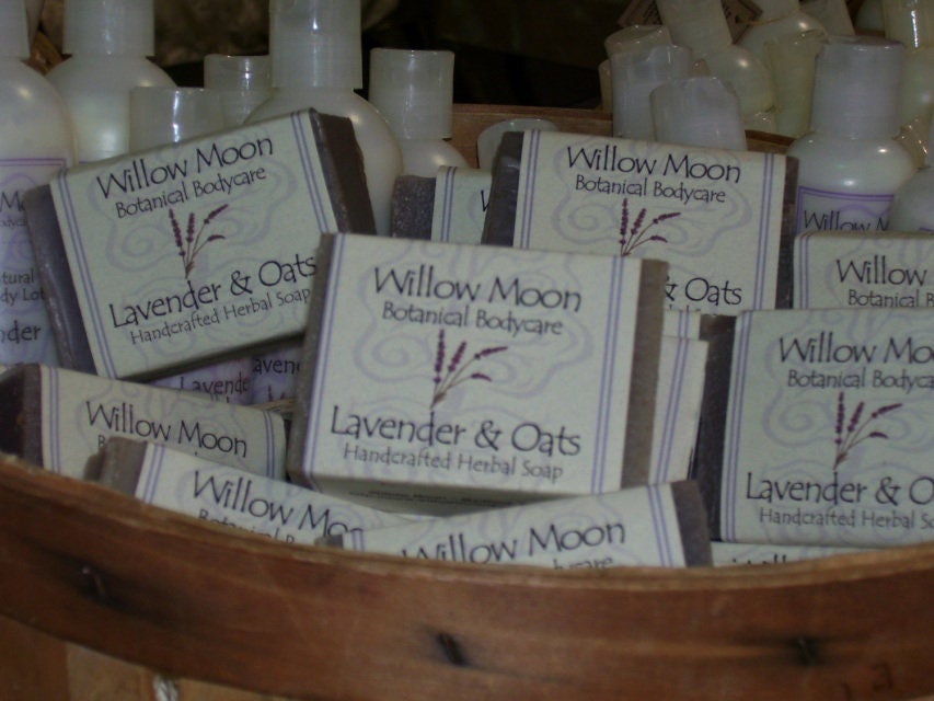 Lavender and Oats Handcrafted Olive oil soap, Natural shea butter soap