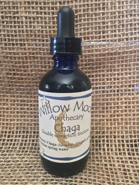 Wildcrafted Chaga Mushroom Tincture & Finely Ground Chaga Powder - Double Extract