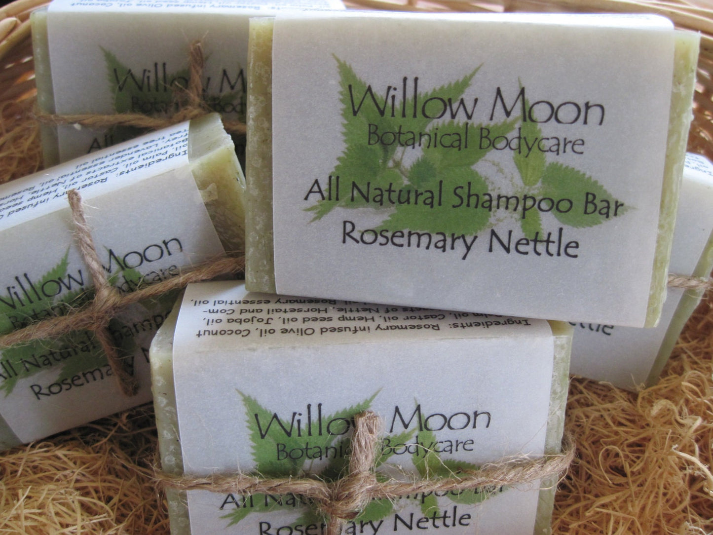 Rosemary Nettle Shampoo Bar, Herbal alchemy for your hair