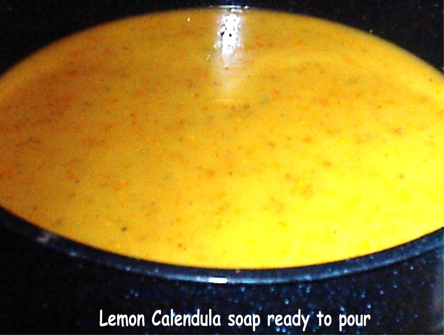 Lemon Calendula natural herbal bar soap