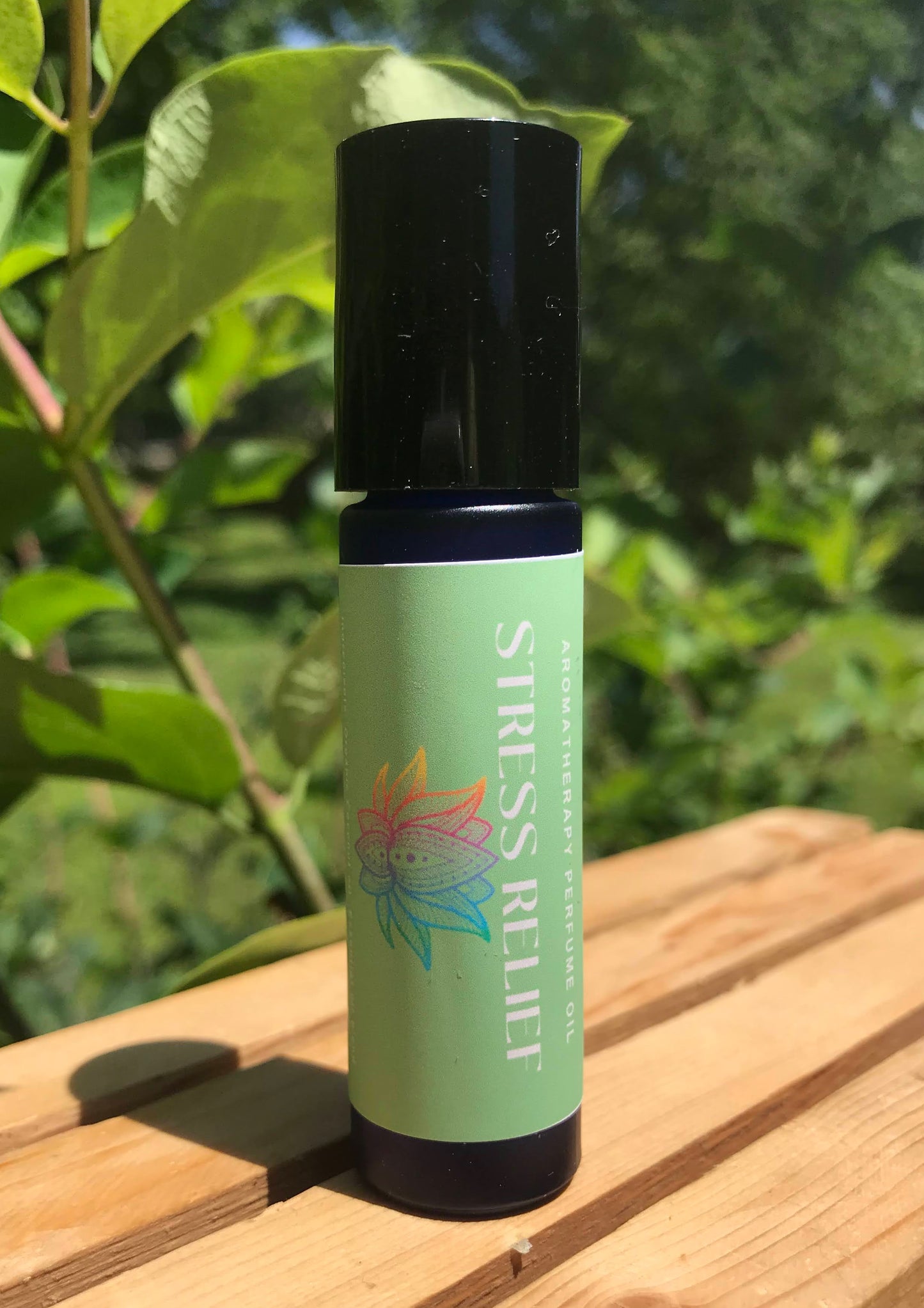 Aromatherapy roll on perfume oil Stress Relief / Willow Moon