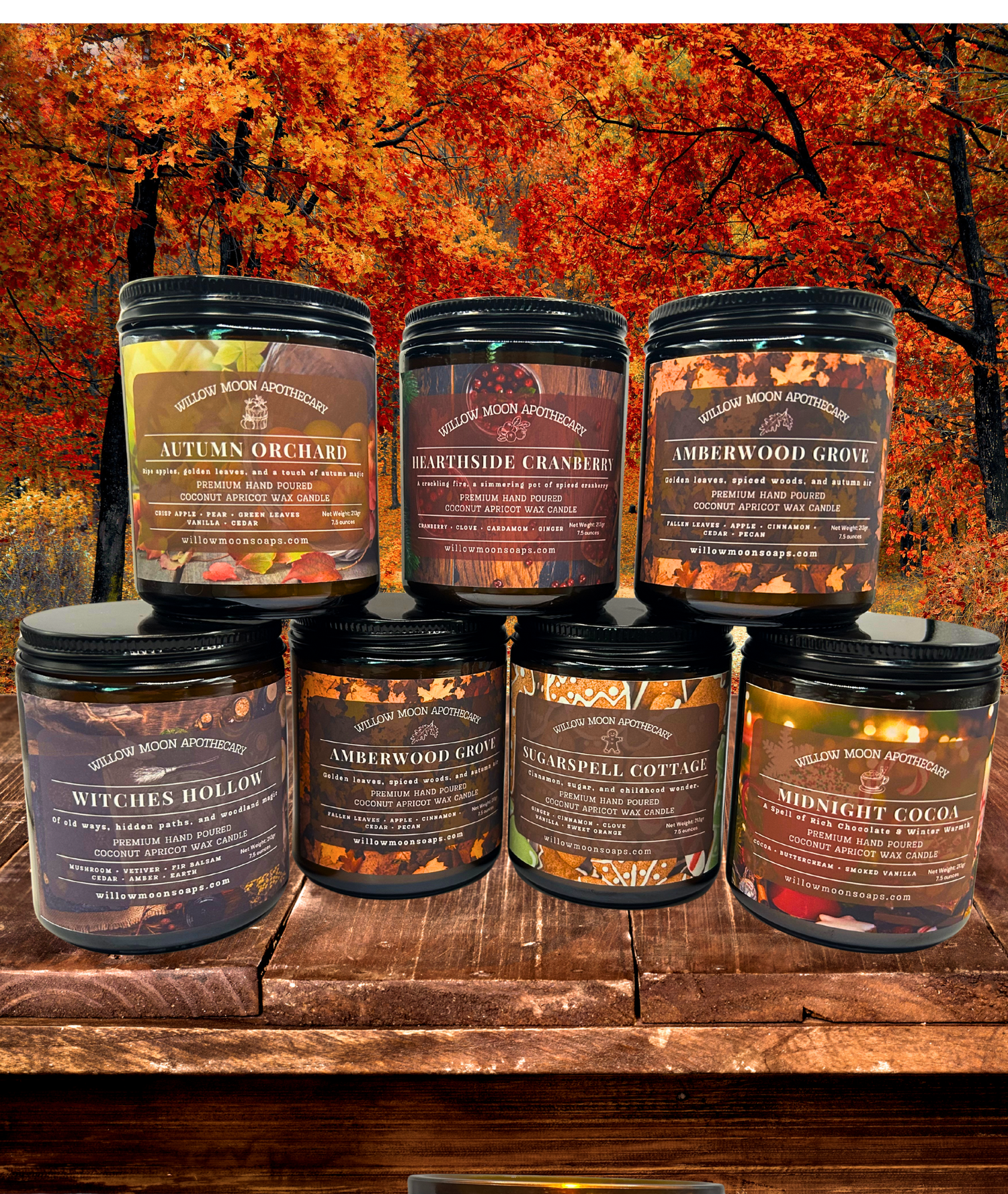 Enchanted Harvest Candle Collection