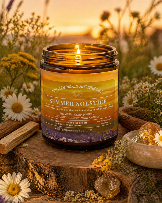 Summer Solstice Candle – Wildflower & Sandalwood