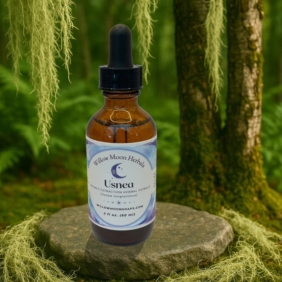 Usnea Tincture (Usnea longissimus) Old mans beard/ double extraction tincture