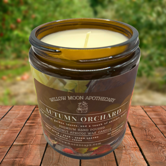 Autumn Orchard, Macintosh Apple, Green Leaf & Cedar Candle