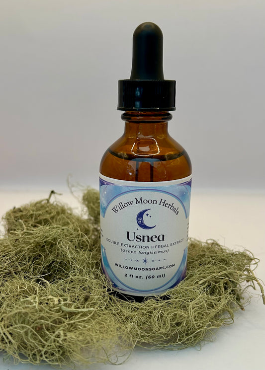 Usnea Tincture (Usnea longissimus) Old mans beard/ double extraction tincture