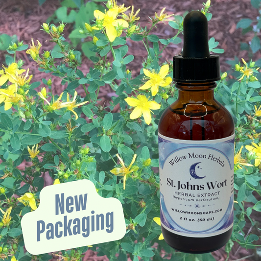 St. John’s Wort Tincture, Fresh Wildcrafted Herbal Extract