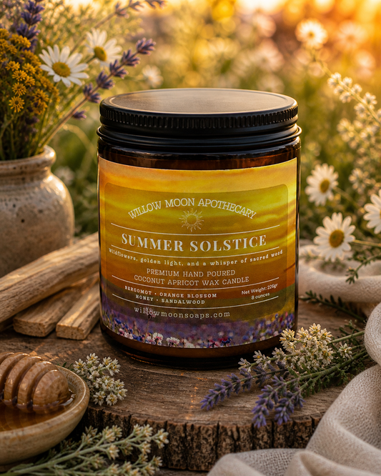 Summer Solstice Candle – Wildflower & Sandalwood