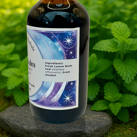 Lemon Balm Tincture | 2oz Herbal Extract | (Melissa officinalis)
