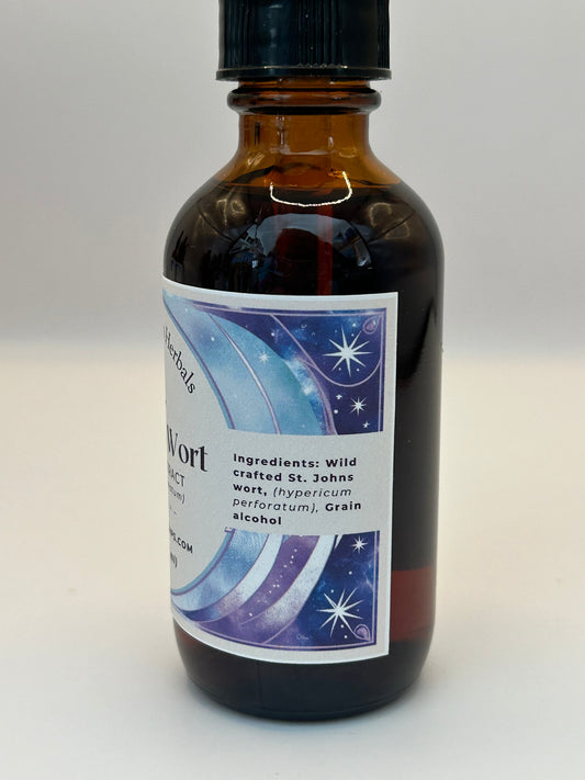 St. John’s Wort Tincture, Fresh Wildcrafted Herbal Extract