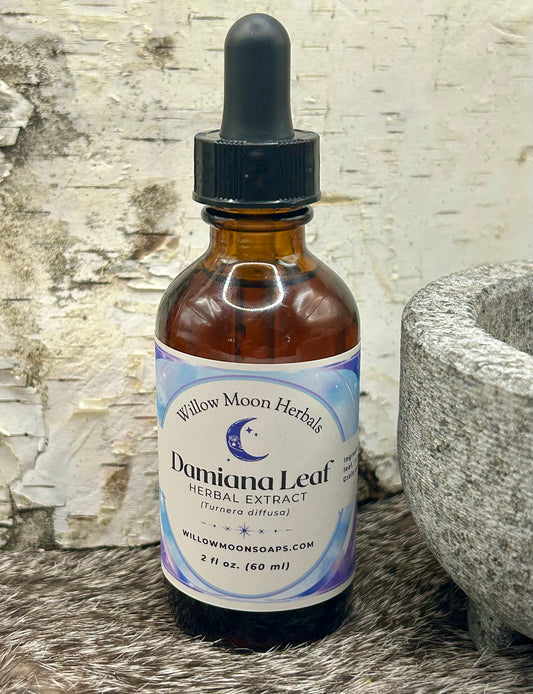 Damiana tincture (turnera diffusa) premium quality tincture, liquid herbal extract
