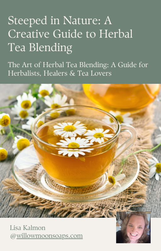 The Art of Herbal Tea Blending, Printable Herbal Guide for Tea Lovers & Herbalists | Herbal Education PDF, Natural Wellness Digital Book