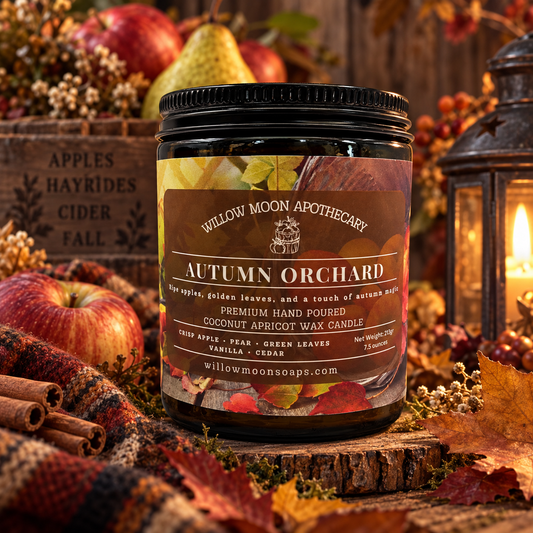 Autumn Orchard, Macintosh Apple, Green Leaf & Cedar Candle