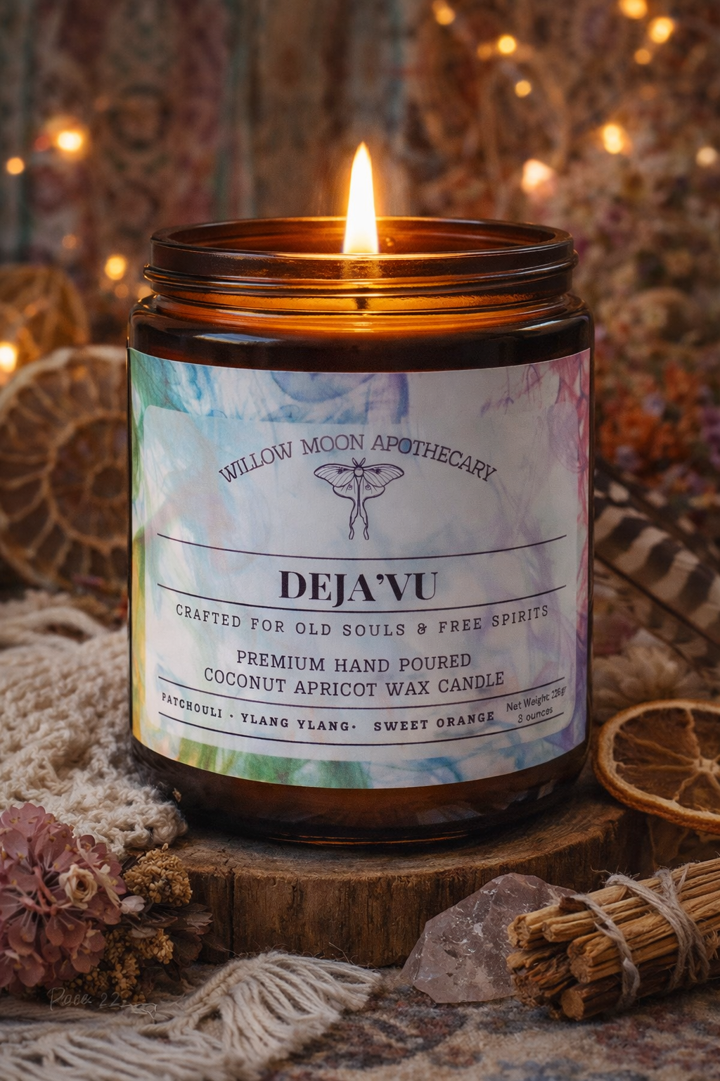Deja’Vu Candle • Willow Moon Signature Scent