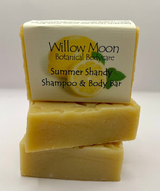 Summer Shandy Shampoo & Body Bar, moisturizing, conditioning beer shampoo bar