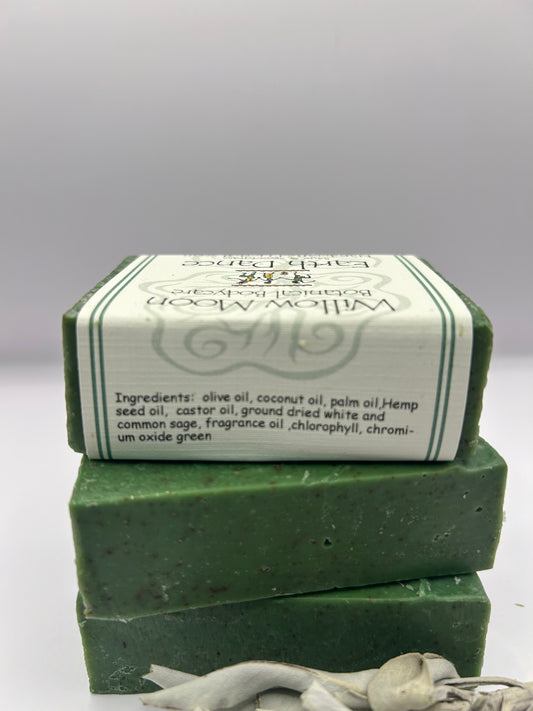 Handcrafted Olive oil soap Earth Dance (Sage and Sweetgrass)