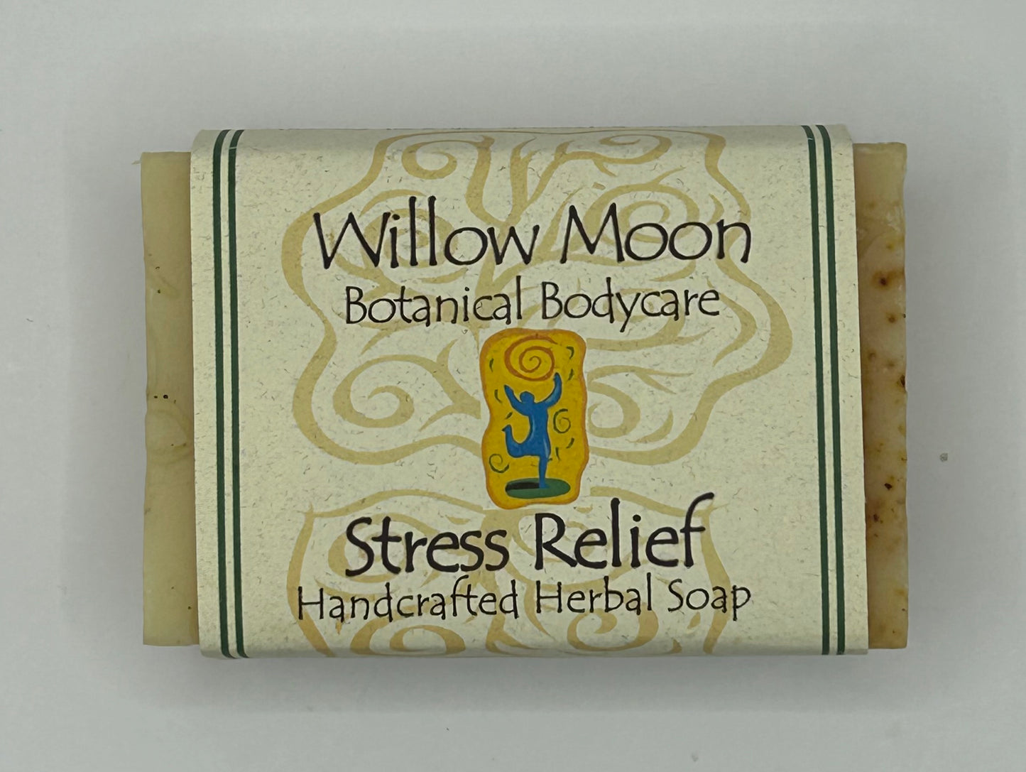 Handcrafted Olive Oil Soap Stress Relief , Shea butter, hemp seed oil, moisturizing, natural