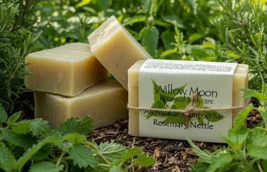 Rosemary Nettle Shampoo Bar, Herbal alchemy for your hair