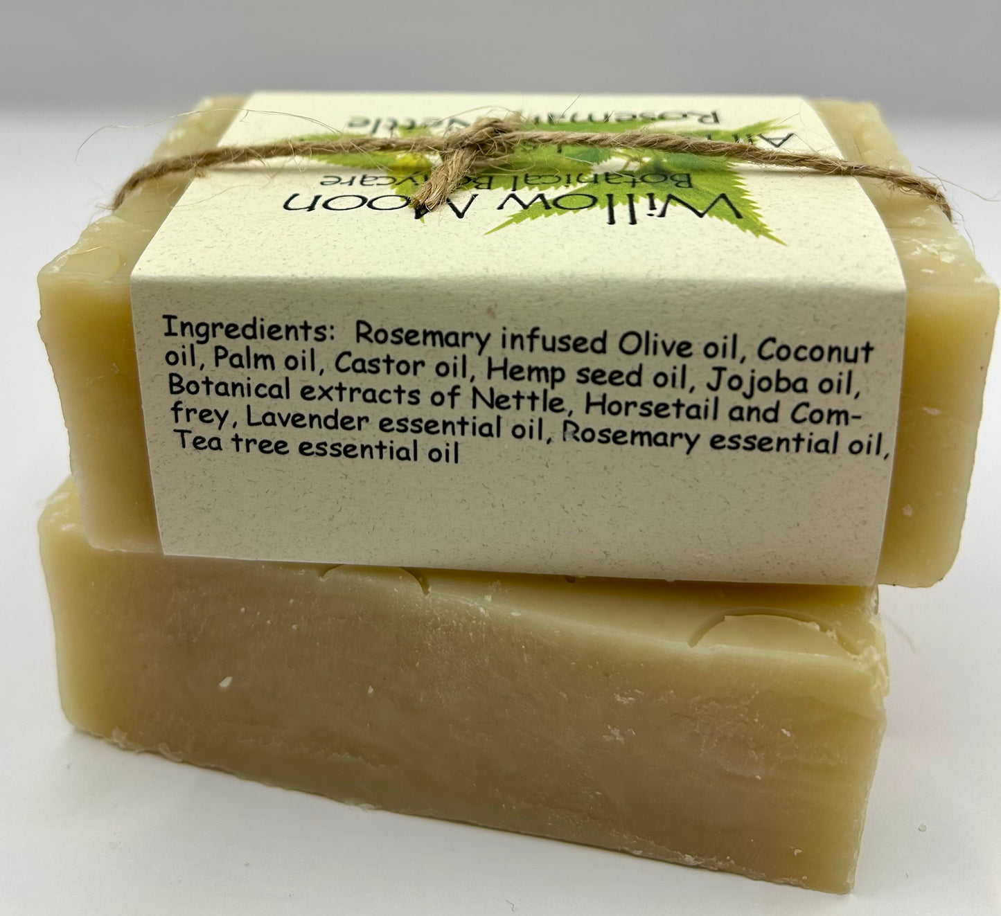 Rosemary Nettle Shampoo Bar, conditioning, strengthens, growth