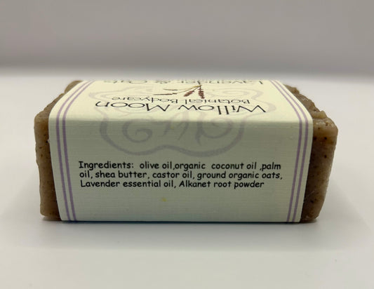 Lavender and Oats Handcrafted Olive oil soap, Natural shea butter soap