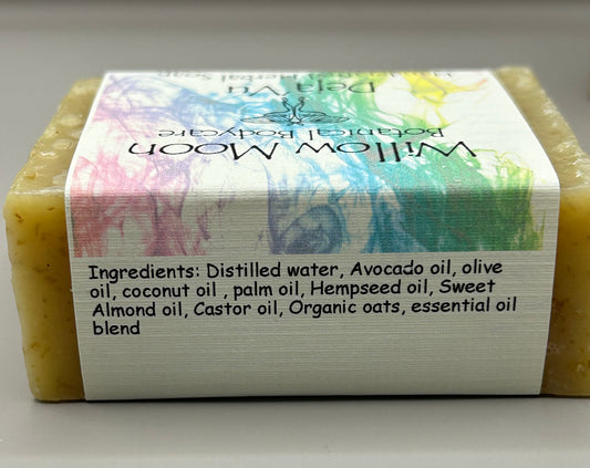 Handcrafted Patchouli Hemp oil Soap Deja'Vu