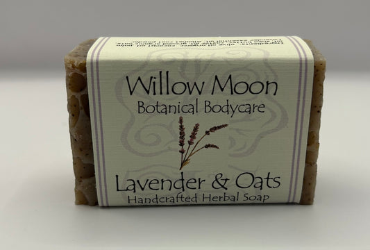 Lavender and Oats Handcrafted Olive oil soap, Natural shea butter soap