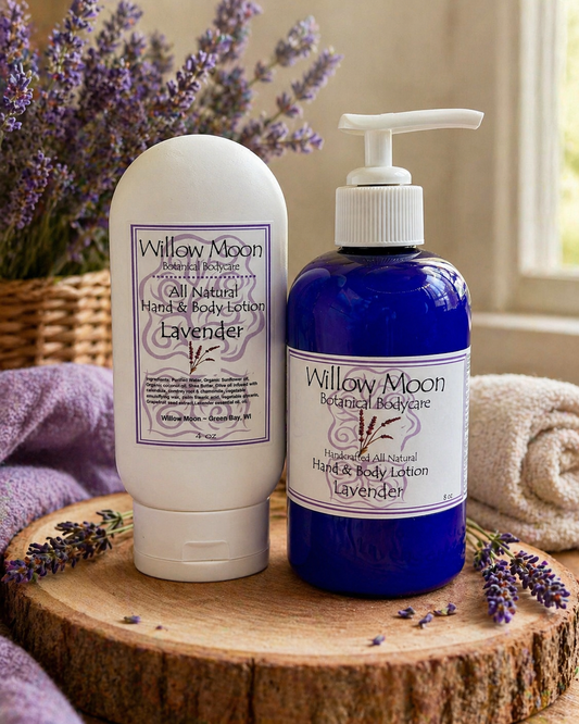 All Natural Lavender Hand and Body Lotion, soothing, relaxing, moisturizing lotion