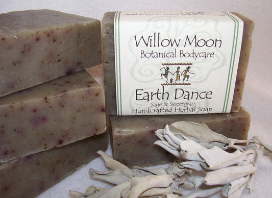 Handcrafted Olive oil soap Earth Dance (Sage and Sweetgrass)