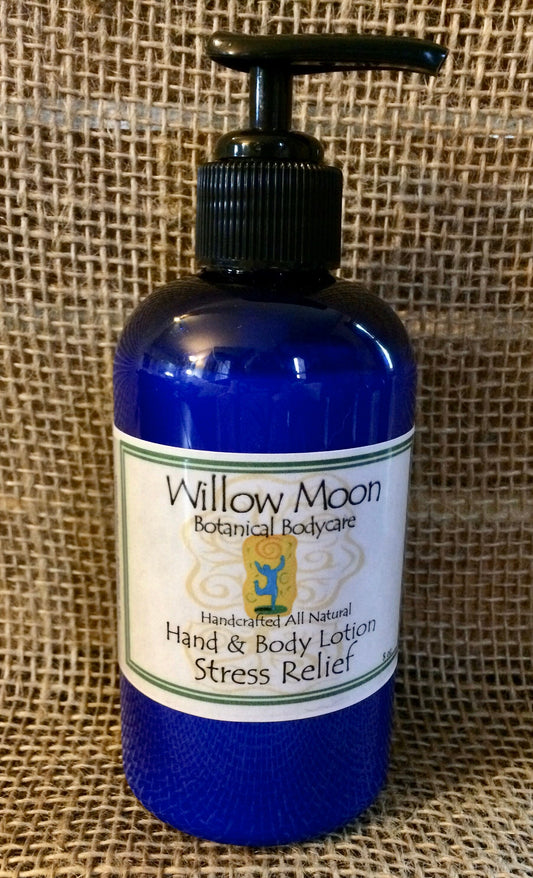 All Natural Shea  Butter Hand and Body Lotion Stress Relief, moisturizing, dry skin ~ Willow Moon