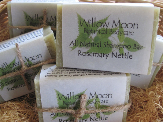 Rosemary Nettle Shampoo Bar, Herbal alchemy for your hair