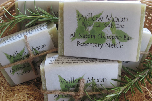 Rosemary Nettle Shampoo Bar, Herbal alchemy for your hair