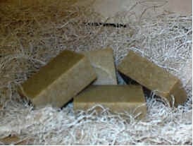 Handcrafted Oatmeal Milk and Honey Buttermilk Bar Soap, moisturizing, exfoliating /Willow Moon